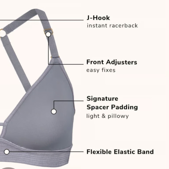 Lively Spacer Bra Trio - Picture 4 of 6